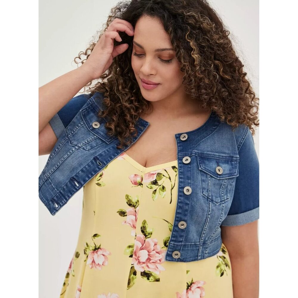 Torrid Blue Jean Jacket